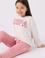 Kız Çocuk Açık Pembe Pijama Takımı