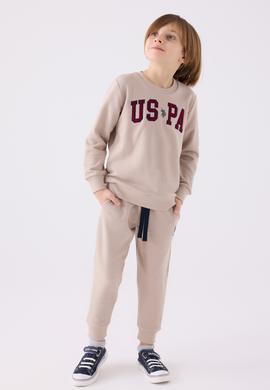 Erkek Çocuk Kum Pijama Takımı