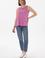 Kadın Mavi Mom High Waist Fit Jean Pantolon