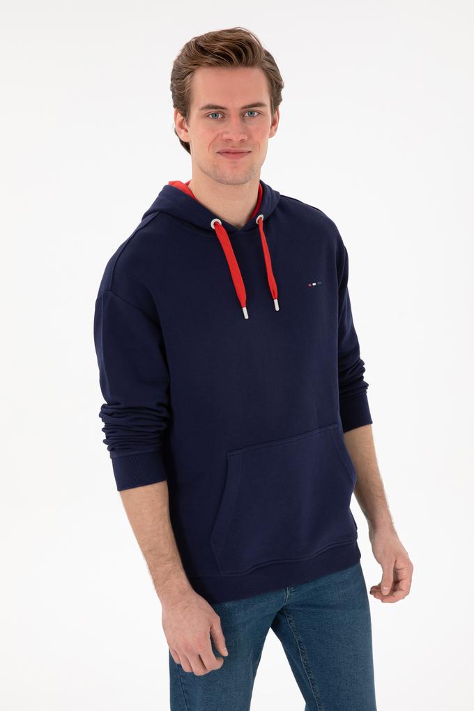Erkek Lacivert Sweatshirt