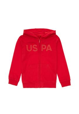 Erkek Çocuk Kırmızı Basic Sweatshirt