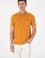 Erkek Regular Fit Polo Yaka Hardal Basic Tişört
