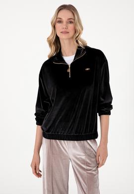 Kadın Siyah Sweatshirt