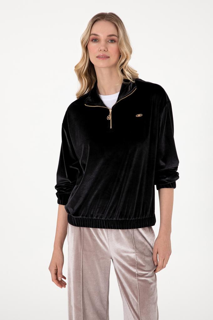 Kadın Siyah Sweatshirt