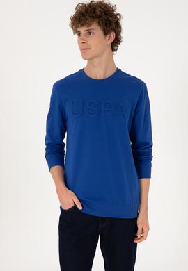 Erkek Saks Basic Sweatshirt