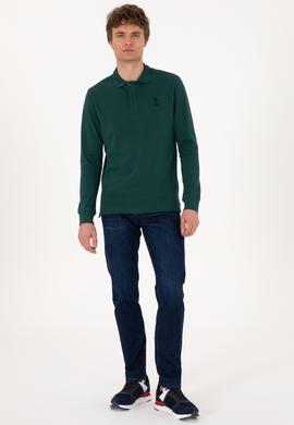 Erkek Koyu Mavi Jean Pantolon