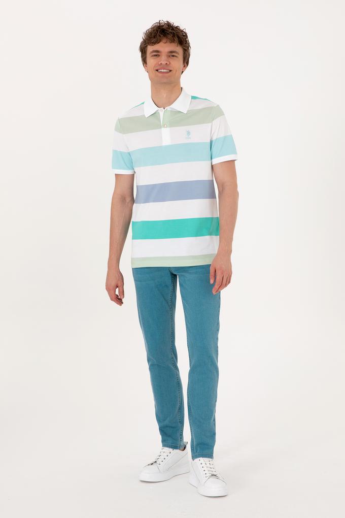 Erkek Yeşil Jean Pantolon