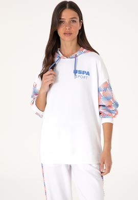 Kadın Beyaz Sweatshirt