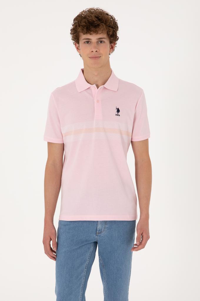 Erkek Açık Pembe Tişört